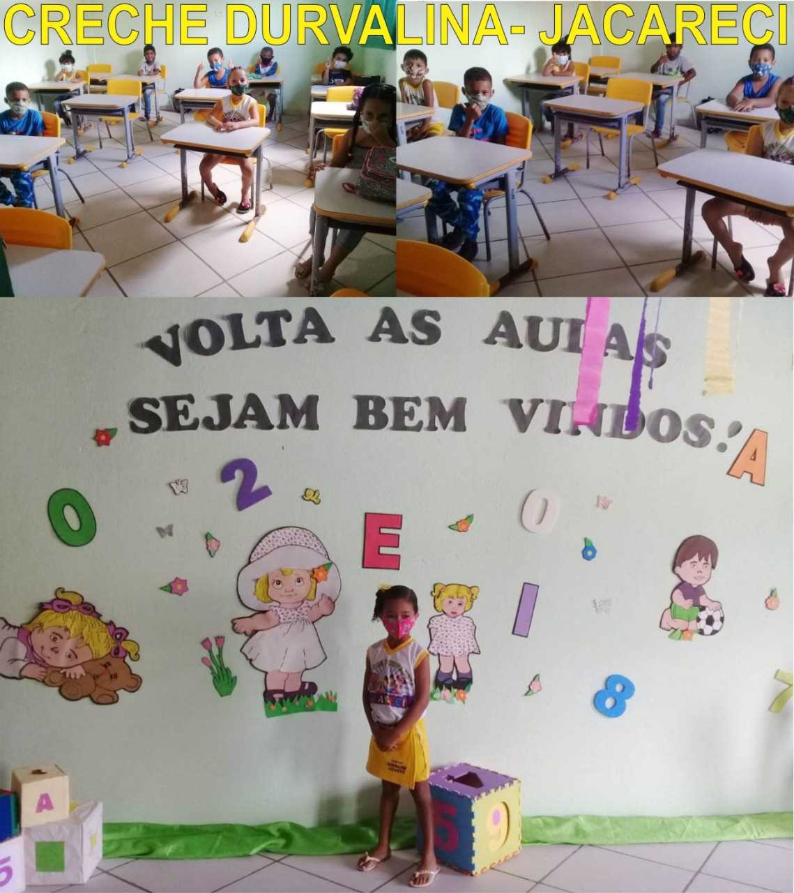 Retorno das aulas marcado com emoção e muita diversão